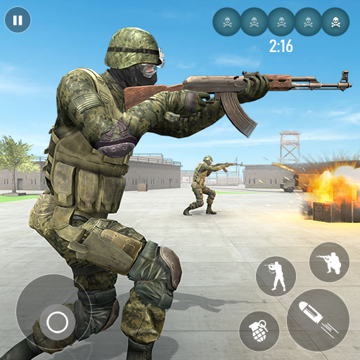 Anti Terrorist Shooting Strike: Real Commando 2020 icon
