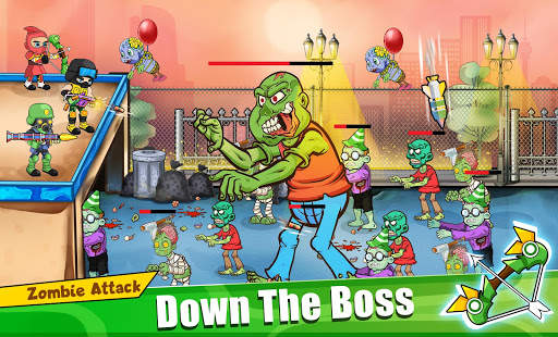 Kelangsungan hidup serangan zombie screenshot 1