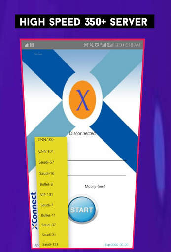 X Connect VPN screenshot 3