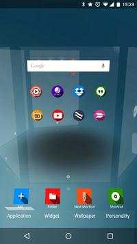 Next Launcher Theme Shader2D screenshot 2