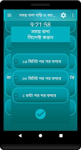 Talking Clock, Voice Clock screenshot 4
