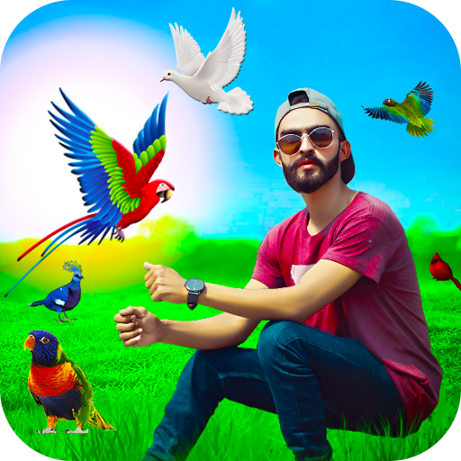 Bird Cut Paste Photo Editor icon