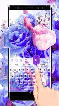 Romantic Rose Keyboard Theme 3 تصوير الشاشة