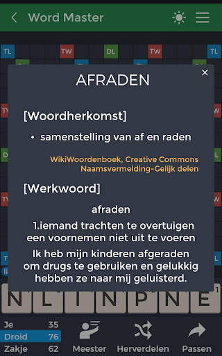 Word Master in Nederlands screenshot 12