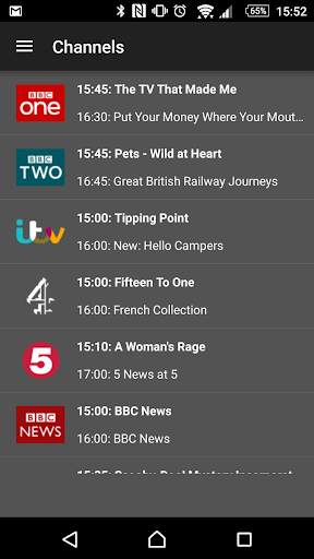 TVCatchup - Watch Free Live TV screenshot 1