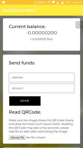 MyGulfCoin Wallet screenshot 3