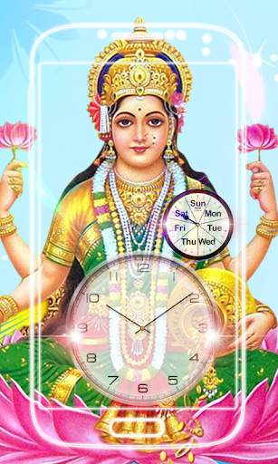Lakshmi Devi Clock Live Wallpaper screenshot 8