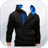 Men Sweatshirt Photo Suit - Photo Montage icon
