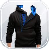 Men Sweatshirt Photo Suit - Photo Montage 1.0