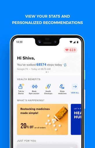 ekincare: Health Assistant screenshot 1