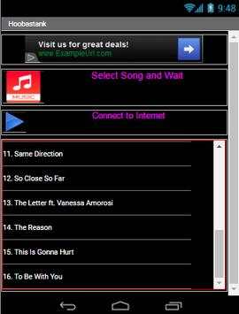 HOOBASTANK All Song screenshot 3