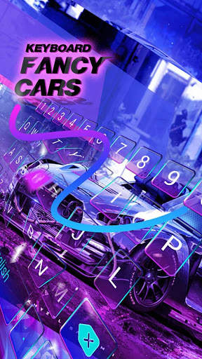 Fancy Cars Keyboard Theme screenshot 1