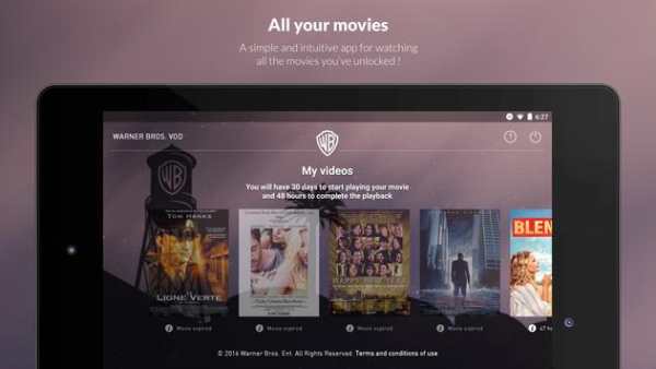 Warner Bros. VOD screenshot 5
