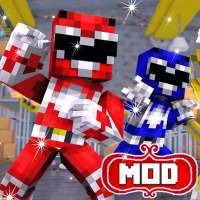 Mod Power Ranger Skin Tools for Minecraft 2021 logo