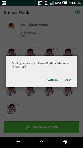 New Political Stickers For Whatsapp screenshot 2