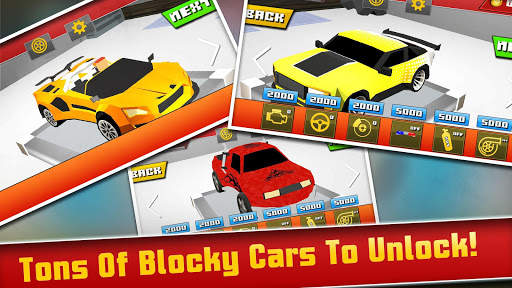 Blocky Speed Racing: Highway Traffic Racer screenshot 2