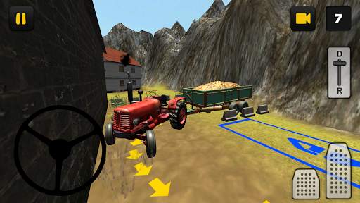 Classic Tractor 3D: Woodchips screenshot 3