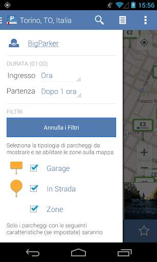 Parkopedia Parcheggi screenshot 5