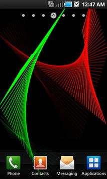 Living Lines Wallpaper Lite screenshot 1