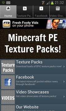 Texture Packs For Minecraft PE screenshot 1