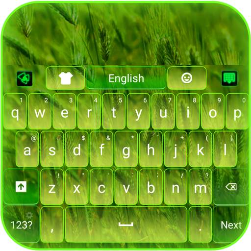 Green Nature Keyboard 3.87