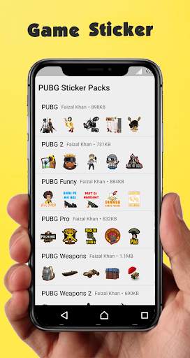 WAStickerApps  pubg Sticker Packs screenshot 3