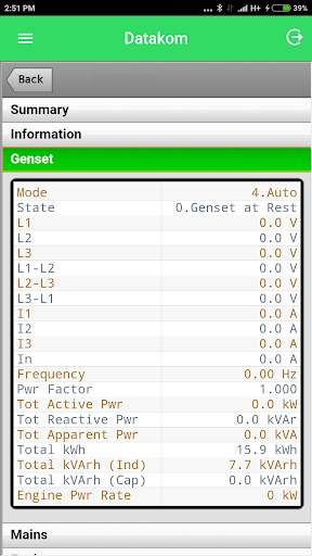 Datakom App(Old Version) screenshot 6