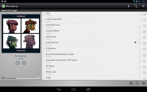 Music Pump DAAP Player Demo 6 تصوير الشاشة