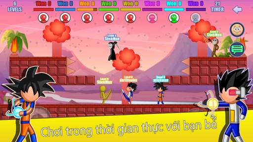 Stick Fight Online: Multiplayer Stickman Battle screenshot 2