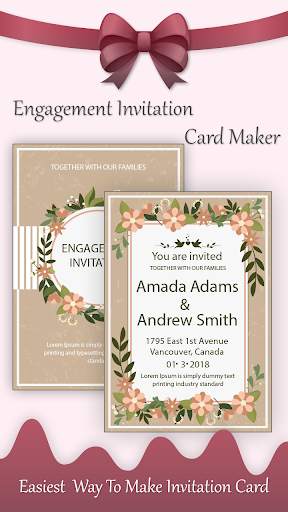 Engagement Invitation Card Maker screenshot 5