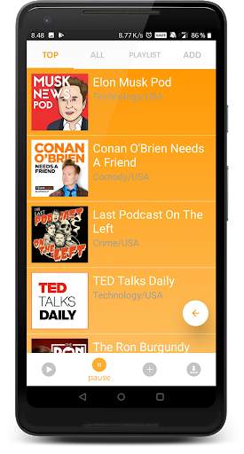Podcast Player screenshot 1
