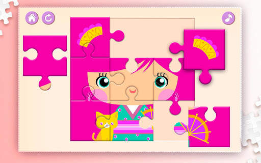 Kids Puzzles for Girls 7 تصوير الشاشة