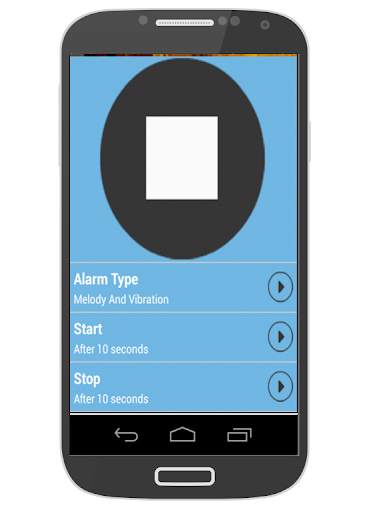 mobile alarm touch screenshot 2