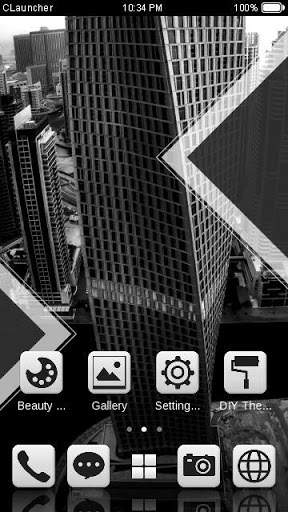 Black White Theme screenshot 4