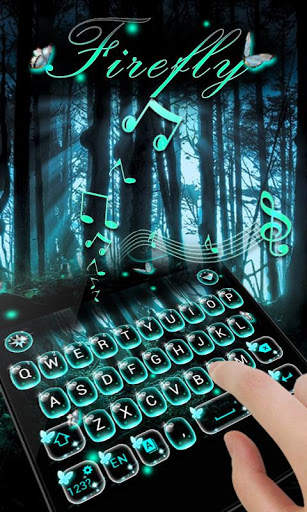 FireflyⅡGO Keyboard Theme स्क्रीनशॉट 3