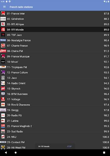 France TV Live - French TV music radio for free screenshot 1