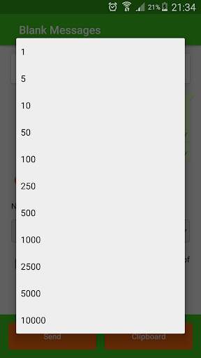 Blank Message (for WhatsApp) screenshot 4
