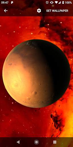 Planets Live Wallpaper Plus screenshot 6
