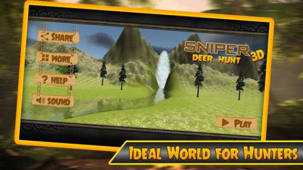 Sniper Deer berburu 3D screenshot 1