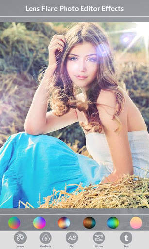 Lens Flare Photo Editor Effect 2 تصوير الشاشة