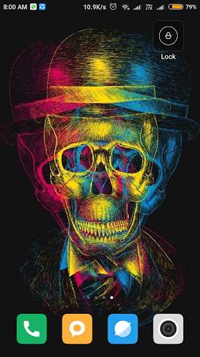 Skull wallpaper screenshot 10