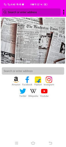 Pink-Browser screenshot 2