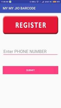 MY MY Jio Barcode screenshot 2