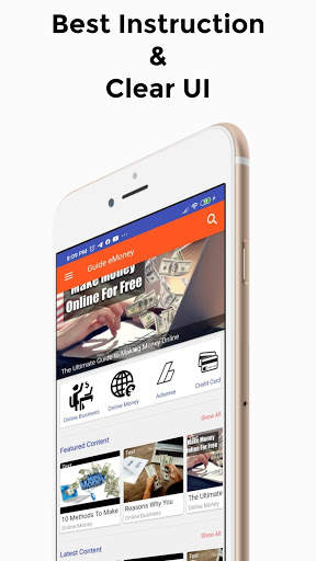 Guide eMoney - How to Make Money Online स्क्रीनशॉट 1