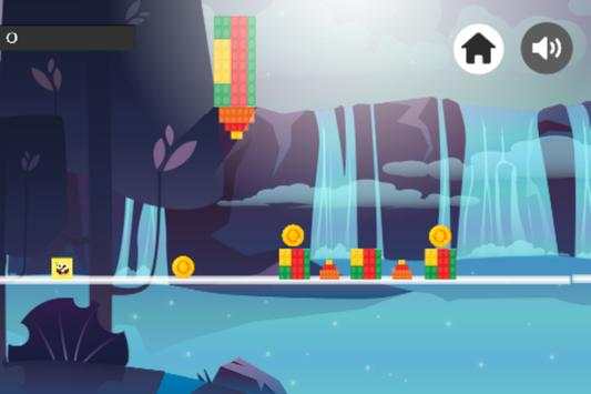 Geometry Sponge Dash Runner скриншот 1