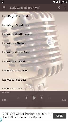Lady Gaga Rain On Me Offline Songs screenshot 1