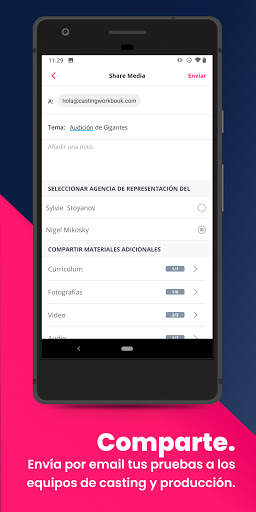 Actor App - Trabaja como un Pro screenshot 8