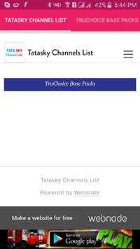Tata Sky Channel List screenshot 1