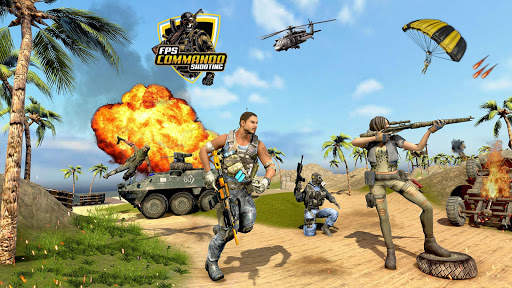 Fps commando Shooting Game: Commando Counter 2018 screenshot 1