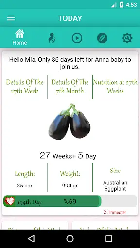 Pregnancy Week By Week screenshot 1